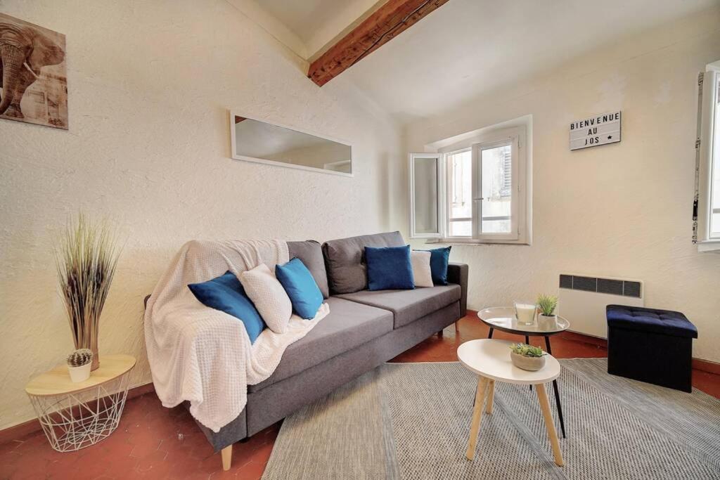 Ferienwohnung Le Jos - 2Min Palais-100M Mer-Verriere Cote D'Azur Cannes Exterior foto